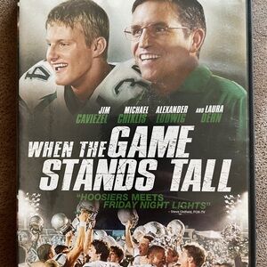 When the Game Stands Tall DVD - Inspiring Sports Drama